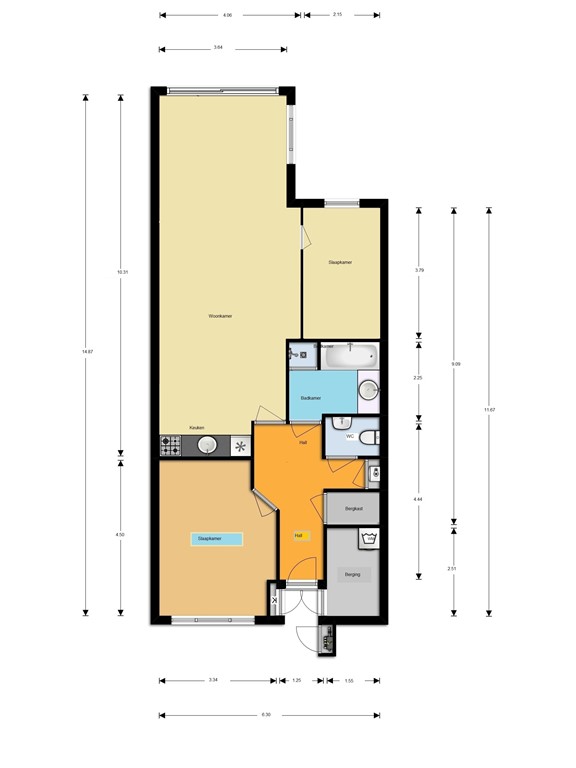 mediumsize floorplan